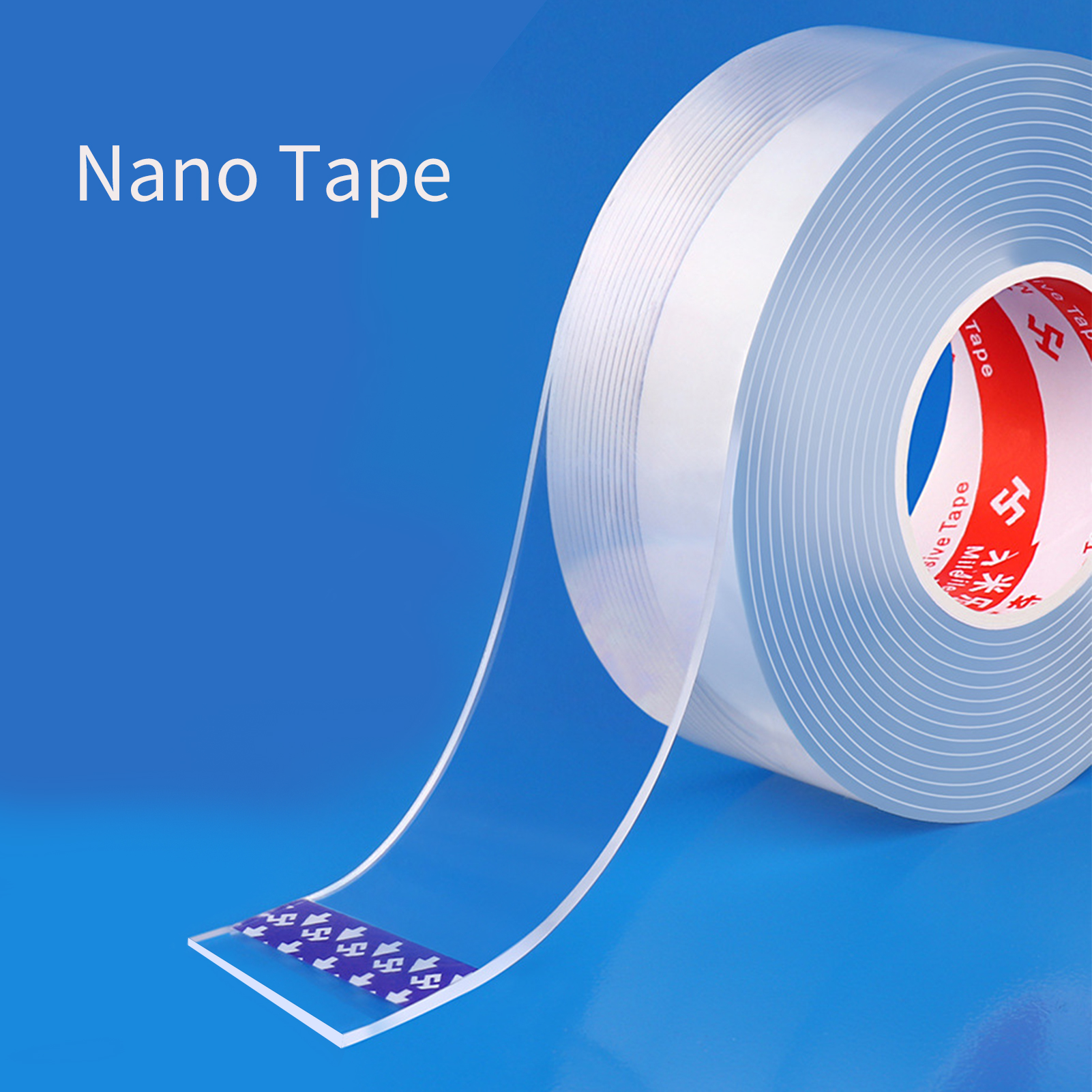 Nano Tape Heavy Duty Double Sided Mounting Adhesive Tape Washable Removable Tapes for Indoor Outdoor Walls Fixing Office Supplie